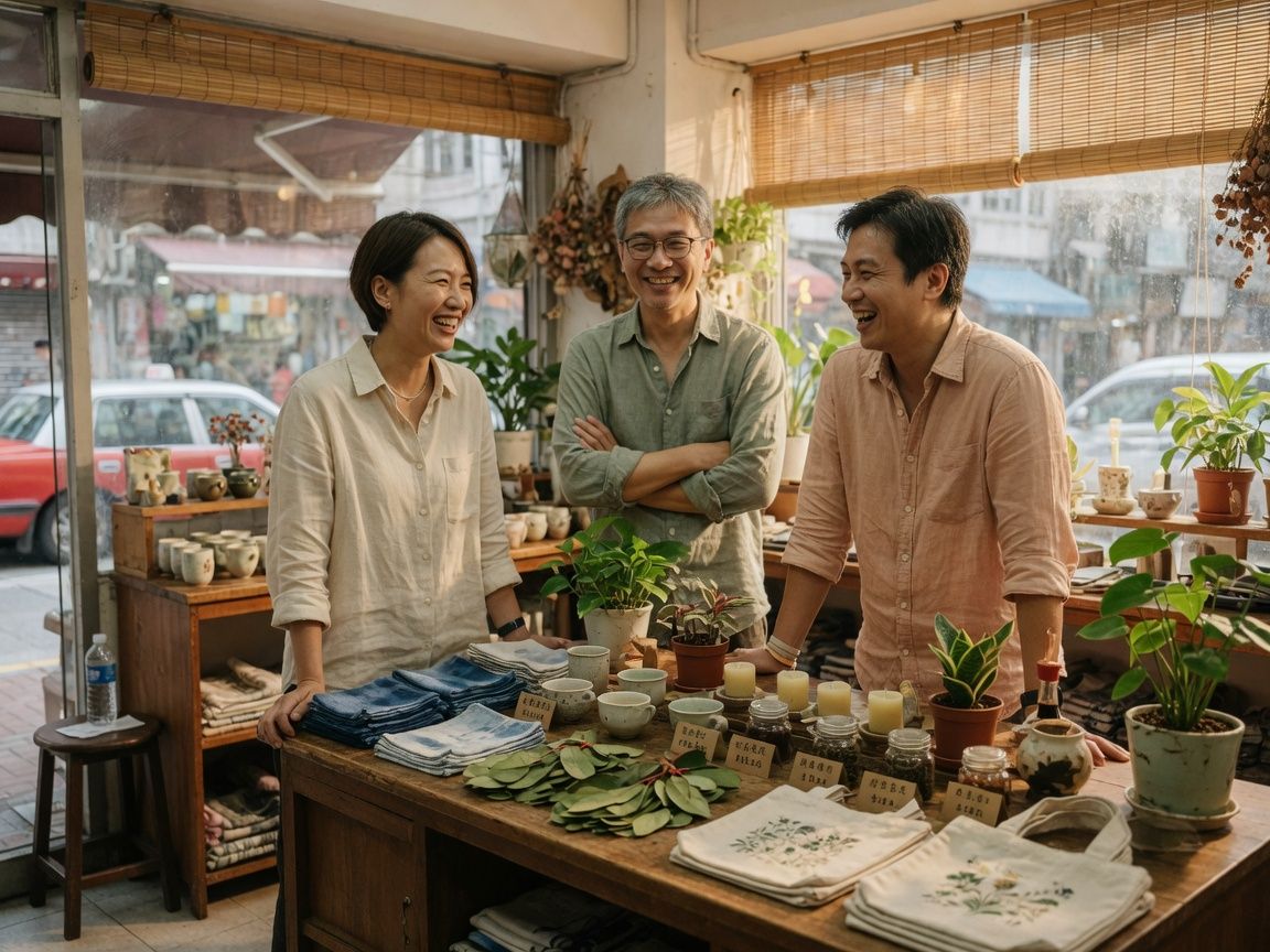 香港中小企團隊——手作生活選物店三位創辦人